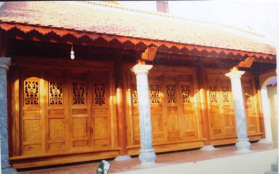 Nhà thờ họ 3 gian gỗ mít – xu hướng kiến trúc bắt kịp thời đại